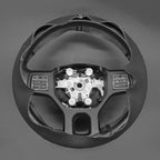 MEWANT Steering Wheel Covers for Dodge RAM 1500/1500 Classic / 2500/3500 / 5500 Hand-Stitched Genuine Leather ram Steering Wheel Wrap