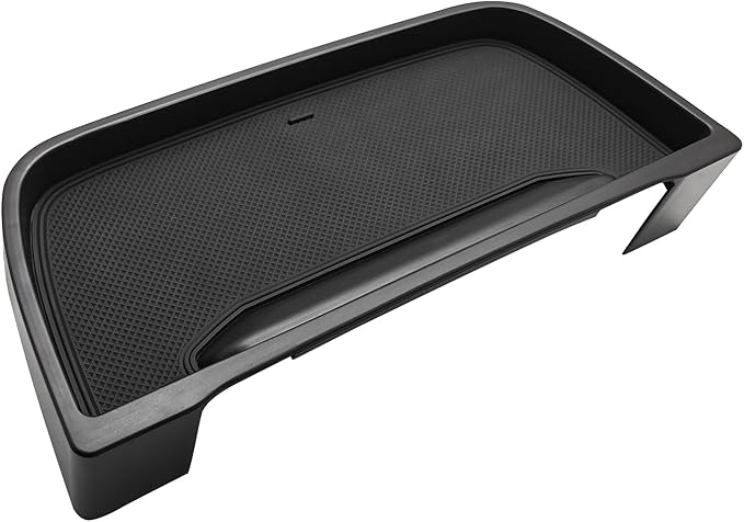 Muslogy for 2026 2025 2024 Pilot Dash Storage Tray Insert Behind Screen Center Console Organizer Interior Accessories Compatible with Honda Pilot 2023-2026 Sport EX-L TrailSport Touring Elite(Black)