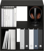 Furinno DALY Book Shelf, 4-Cube Bookshelf, Cube Storage Organizer Bookcase with Irregular Compartments, 11.7 x 23.6 x 24.7, f