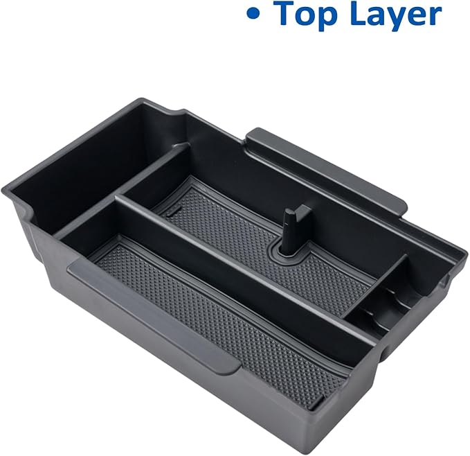 2 Layer-2024 2025 2026 Crosstrek Center Console Organizer for Subaru Crosstrek (Base/Premium/Sport/Limited/Wildernes),Durable ABS 2025 Crosstrek&Impreza Tray 2026 Crosstrek Hybrid Accessories
