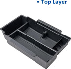 2 Layer-2024 2025 2026 Crosstrek Center Console Organizer for Subaru Crosstrek (Base/Premium/Sport/Limited/Wildernes),Durable ABS 2025 Crosstrek&Impreza Tray 2026 Crosstrek Hybrid Accessories