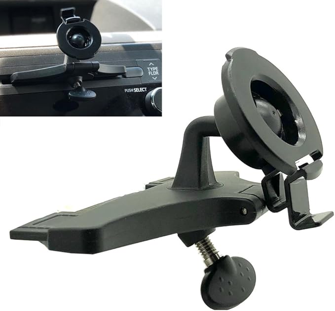 ChargerCity EasyBlade Car CD Slot Mount for Garmin Drive DriveSmart 50 51 60 61 Nuvi 2559 2577 2589 2598 2599 2639 2689 2699 52 55 57 57LM 58 67 67LM 68 LM LMT (GPS Bracket Caradle is Included)