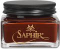 Saphir Medaille d'Or Pommadier Cream 75ml – Natural Cream Leather Shoe Polish, Leather Conditioner for Boots, Handbags