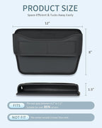 FLORICH Car Seat Gap Filler, Premium Leather Center Console Organizer, Front Seats Gap Filler Organizer and Storages Universal Fit for Car SUV Truck