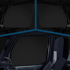 Side Window Sun Shade for Freightliner Cascadia 2018-2026, Custom Fit 210T Reflective Sunshade for Semi Truck, 6-Layer Heat Insulation Privacy Protector, Block 99% UV Rays, 2PCS