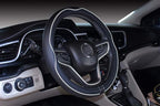 Mayco Bell Large Size Steering Wheel Cover Anti-Slip,Safety,Soft,Breathable,Durable,Full Surround,Comfortable Grip Microfiber