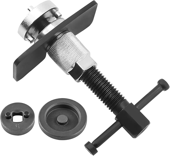 Car Brake Piston Wind Back Tool, 5PCS/Set Brake Caliper Piston Rewind Tool, Auto Rear Brake Pad Wind Back Tool, Brake Caliper