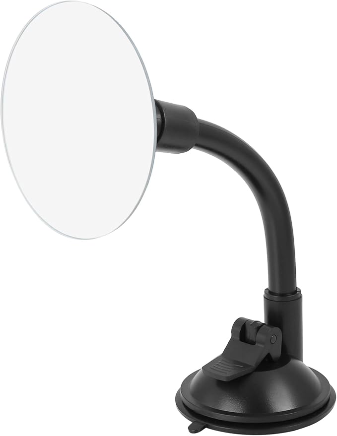 Blind Spot Adjustable Car Mirror Rotate Suction Cup Black Arm Rearview Mirror for All Universal Vehicles