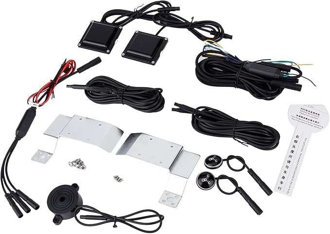 Car Blind Spot Monitoring System, 12V 24Ghz Millimeter Wave Sensor Blind Spot Detection System for Car Blind Spot, Universal 