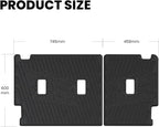 LASFIT Rear Back Seat Cover for Ford Bronco 4-Door 2021-2026 TPE Backrest Mats All Weather Protector Waterproof Split-Seat Design Liner Non-Slip Easy Clean, Bronco 4 Door Accessories