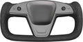 MEWANT Hand Stitched Tesla Model S Yoke Steering Wheel Cover Wrap for Tesla Model S 2021-2023 / Model X 2021-2023 Tesla Yoke Steering Wheel Accessories