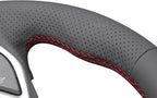 MEWANT Hand Stitch Car Steering Wheel Protector Wrap Cover for Chevrolet Camaro 2017-2022 Steering Wheel Accessories