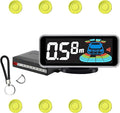 Backup Parktronic System Car Auto Vehicle Reverse with 8 Parking Sensors kit, LCD Display, Distance Detection (Meter/Foot Swi
