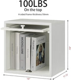 FUSUNBAO Magic DIY Cube Storage Organizer Stackable Cubes for Home Books Clothes Toy-Modular Cubby Storage System-Office Cubi