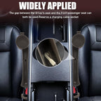 2PCS Car Seat Gap Filler Organizer, Console Side Organizer, Seats Gap Organizer with Phone Holder, Multifunctional Car Seat Filler Gap Space Prevents Things Dropping for Most Vehicles (Brown)