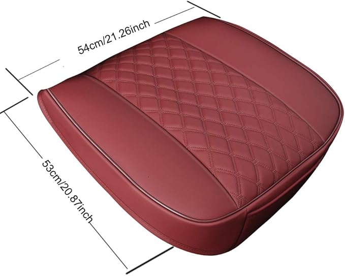Black Panther 1 Piece PU Car Seat Cover Front Seat Protector Compatible with 90% Vehicles,Embroidery,Anti-Slip & Full Wrappin