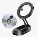 NEEWER Magnetic Phone Holder for Car, Dual Sided Magnet Cell Phone Mount Compatible with MagSafe iPhone, Car Stand Accessories for Dash Windshield Navigation Glass Gym Video Recording, PA118