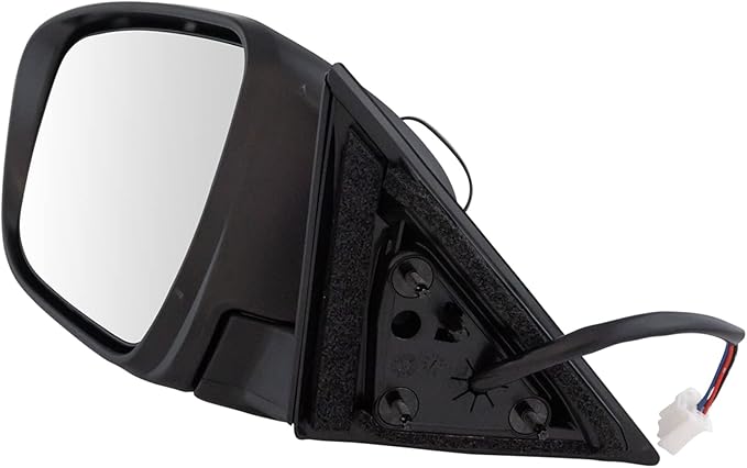 TRQ Driver & Passenger Side Power Mirror Set Paint to Match with Housing Turn Signal Compatible with 2014-2016 Nissan Rogue N