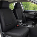 BELOMI Car Seat Covers Only, Breathable Premium Cloth Auto Seat Cover, Universal Front and Rear Seat Covers, Automotive Inter