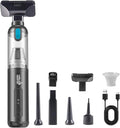 HAUSMEISTER Airflex Go Cordless Car Vacuum 16000Pa, 4-in-1 Handheld Vacuum with Air Duster & Inflator, Portable Mini Vac for 