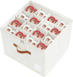 Shoe Organzier for Cloest - Fits up to 16 Pairs Shoe Storage Box,Adjustable shoe Bin with Pop-Up dividers, Space Saver shoes 