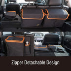 Deluxe Trunk and Backseat Organizer for Medium or large size SUVs & RVs, Detachable Storage Modules with Built-in Cooler,