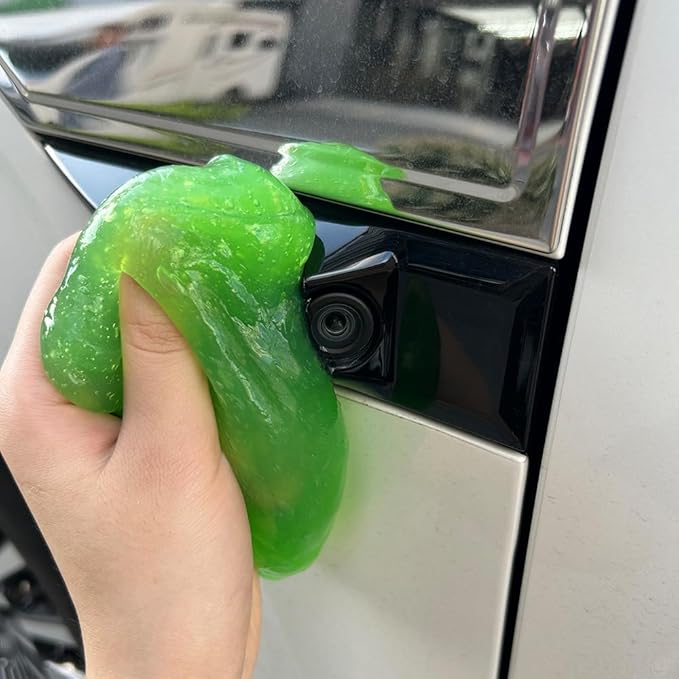 3-Pack Car Cleaning Gels Car Interior Cleaner Putty Slime Auto Detailing Tools Universal Dust Removal Cleaning Kit for Car Ac