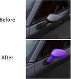 Voodonala for Challenger Rearview Mirror Cover Side Mirror Trim Shell Cover Decoration Trim for 2009-2024+Dodge Challenger Exterior Accessories 10pcs ASB Purple