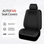 AUTOFAN Universal Car Seat Covers – Fits Most Cars, SUVs, Trucks & Pickups, Easy Installation, Breathable & Durable Material