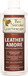 Bee Natural Leather Amore Conditioner,Neutral,1 pint,50-2197