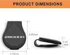 Sunglasses Holder for Car Sun Visor Magnetic Leather Glasses Sunglass Clip Eyeglasses Mount for Car Accessories Compatible with Silverado 2500HD