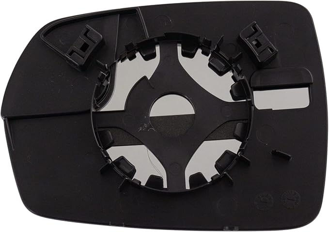 TRQ Passenger Side Mirror Glass with Backing Plate Spotter Convex Compatible with 2015-2018 Ford Edge FO1325223 FT4Z17K707A