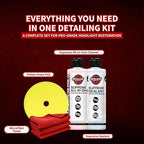 Renegade Products Headlight Restoration Kit – Fix Foggy Headlights with All-in-One Cleaner, Sealant, Pad & Towels – Revives C