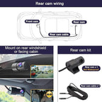Fitcamx Front 2K Rear 1080P Dash Cam for 2021-2025 Ford F150 F250 Limited XLT XL Raptor Lariat Platinum King Ranch Tremor, OE