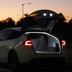 TPARTS Trunk LED Light Strip for Tesla Model Y (Including New Model Y Juniper 2025-2026), Silicone Waterproof Intelligent Dual-Color Switchable Interior Lighting Warm & Cool White (3000K&6000K)