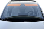 Front Windshield Sun Visor Strip Tint Film for Tesla Model Y Precut Premium DIY Car Window Tint Film (Orange)