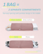 BAGSMART 6 Set /4 Set/2 Set Compression Packing Cubes for Travel, Lightweight Luggage Organizer Bags, Durable Space Saver Bag