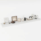 72 Inch Floating Shelves, 12" Deep Floating Shelf Wall Mounted, 72" Wall Shelves, Rustic Deep Bookshelf, Extra Deeper & Thick