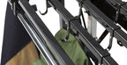 VERSARE Portable Folding Coat Rack – Hanging Garment Storage, Locking Caster Wheels, Lightweight Rolling Wardrobe Organizer