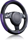 Flying Banner car Steering Wheel Cover Gel Massage Velvet Cool Warm Universal Size 15 inches SUV Truck Anti Slip Odorless Sum