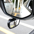 Blind Spot Mirror for Cars - Auto Adjustable Wide Angle Convex Rear View Mirror - Stick On Design