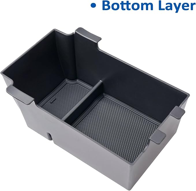 2 Layer-2024 2025 2026 Crosstrek Center Console Organizer for Subaru Crosstrek (Base/Premium/Sport/Limited/Wildernes),Durable ABS 2025 Crosstrek&Impreza Tray 2026 Crosstrek Hybrid Accessories