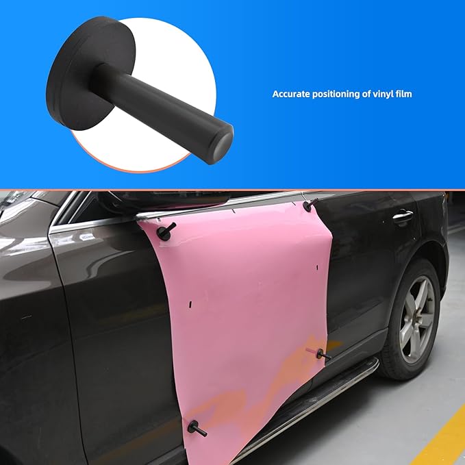 EHDIS Vinyl Wrap Magnets Car Wrap Magnet Holder for Sign Vinyl, Car Wrapping & Crafts Sign Making Vinyl Application Magnets-Pack of 8