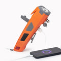 Emergency Tool LUXON 8-in-1 Car Safety Tool:Window Breaker,Seat Belt Cutter,LED Flashlight Rescue Tool USB Charger,SOS Light,