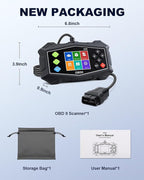 OBD2 Scanner Diagnostic Tool, ZEXMTE Professional OBD2 Scanner with Data Stream, Mode 6, Mode 8 & I/M Readiness, Enhanced Code