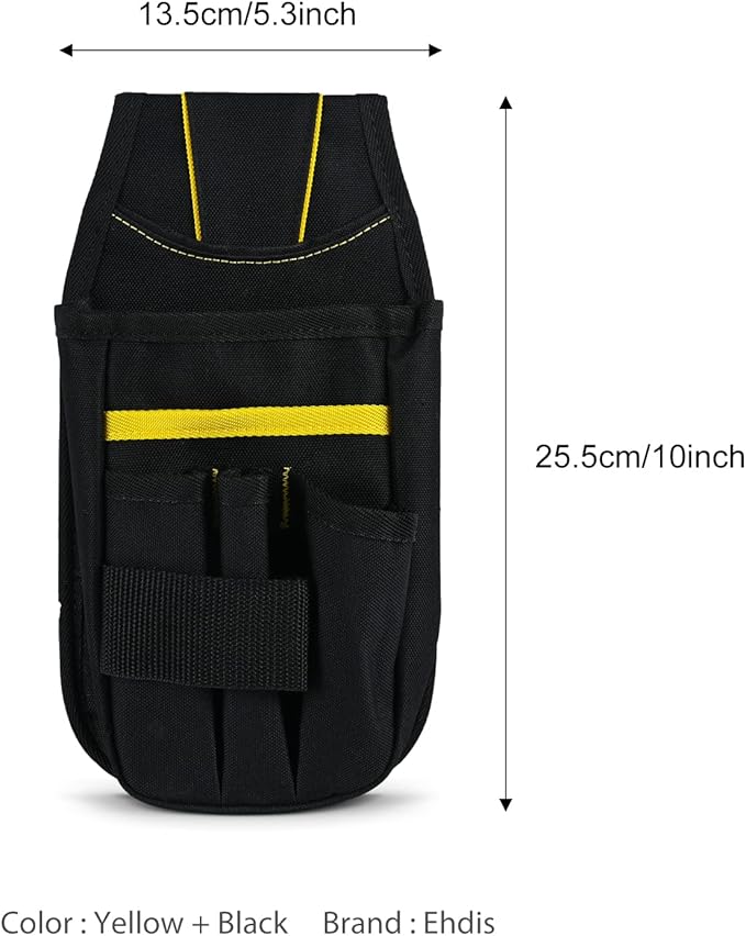 EHDIS Organizer Tool Pouch Multi-Purpose Wrapping Tool Bag Mini Work Holder Heavy-Duty Small Organizer for Car Window Tint Film Installer