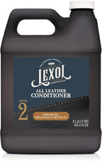 Lexol Deep Leather Conditioner, Use on Car Leather Upholstery, Shoes, Boots, Furniture and Other Leather Accessories, 101.4 F