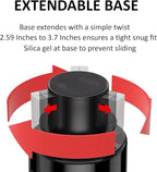 New Car Cup Holder Expander Compatible with Owala FreeSip (32 & 40 Oz. Models), Also Compatible with FreeSip Sway 40oz, Large
