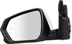 FINDAUTO Side View Mirror Compatible with 2018-2021 For Chevy For Equinox Left Driver Side W/TURN SIGNAL, W/BLIND SPOT DETECT