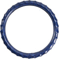 Wood Grain Steering Wheel Cover - Comfortable Grip, Artistic Design, Easy to Install, Universal Fit for Cars, Trucks, Vans & SUVs (Blue)